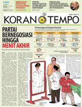 Cover Koran Tempo - Edisi 2018-01-11