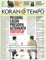 Cover Koran Tempo - Edisi 2018-01-12