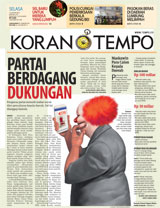Cover Koran Tempo - Edisi 2018-01-16