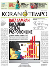 Cover Koran Tempo - Edisi 2018-01-19