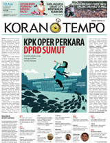 Cover Koran Tempo - Edisi 2018-01-30