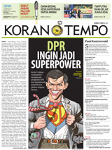 Cover Koran Tempo - Edisi 2018-02-12