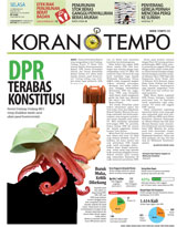 Cover Koran Tempo - Edisi 2018-02-13