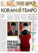 Cover Koran Tempo - Edisi 2018-02-26
