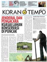 Cover Koran Tempo - Edisi 2018-03-05