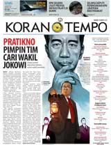 Cover Koran Tempo - Edisi 2018-03-12