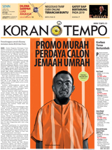 Cover Koran Tempo - Edisi 2018-04-02