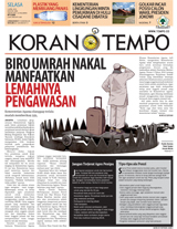 Cover Koran Tempo - Edisi 2018-04-03