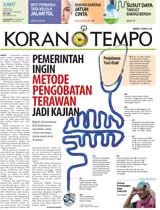 Cover Koran Tempo - Edisi 2018-04-06