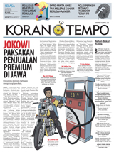 Cover Koran Tempo - Edisi 2018-04-10