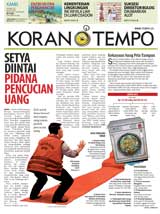 Cover Koran Tempo - Edisi 2018-04-26