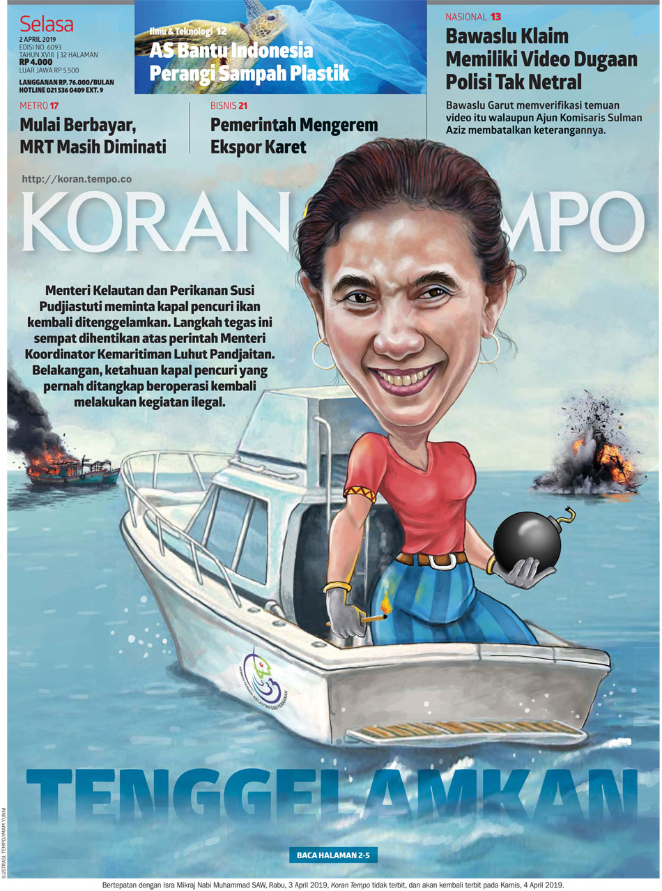 Cover Koran Tempo - Edisi 2019-04-02