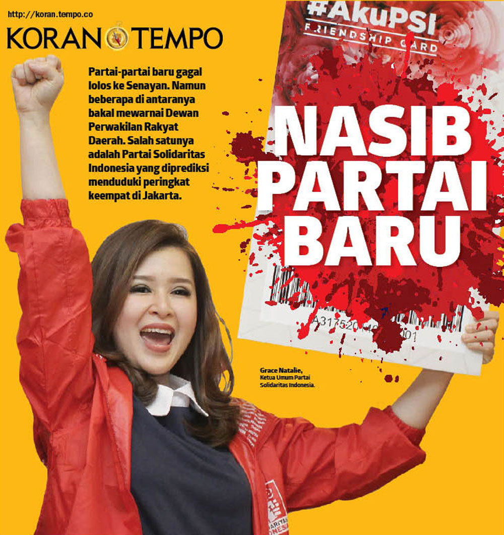 Cover Koran Tempo - Edisi 2019-04-22