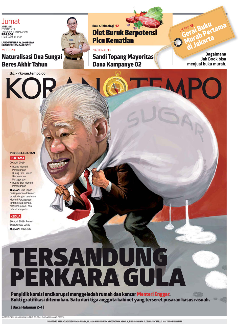 Cover Koran Tempo - Edisi 2019-05-03