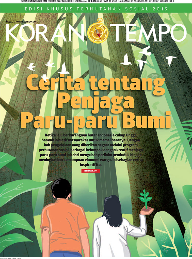 Cover Koran Tempo - Edisi 2019-11-25