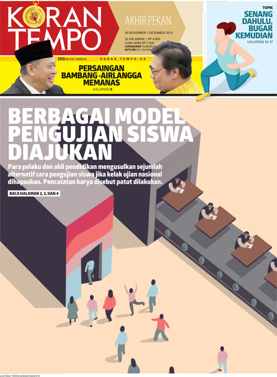 Cover Koran Tempo - Edisi 2019-11-30