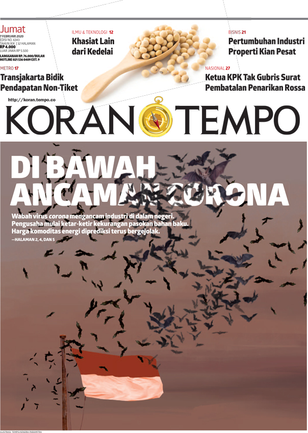 Cover Koran Tempo - Edisi 2020-02-07