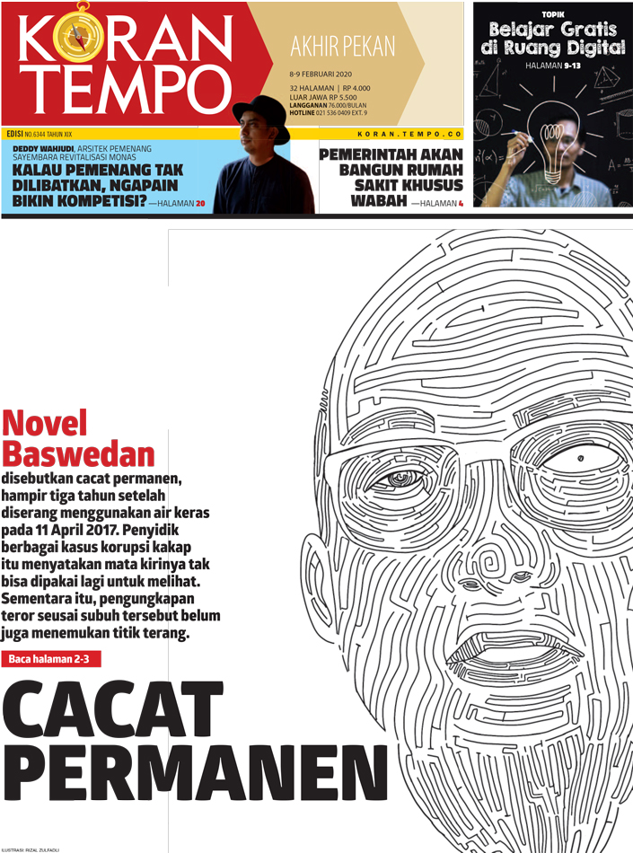 Cover Koran Tempo - Edisi 2020-02-08