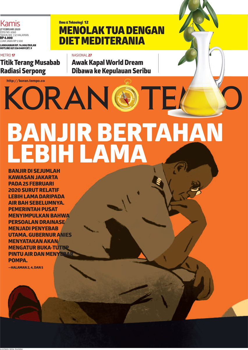 Cover Koran Tempo - Edisi 2020-02-27