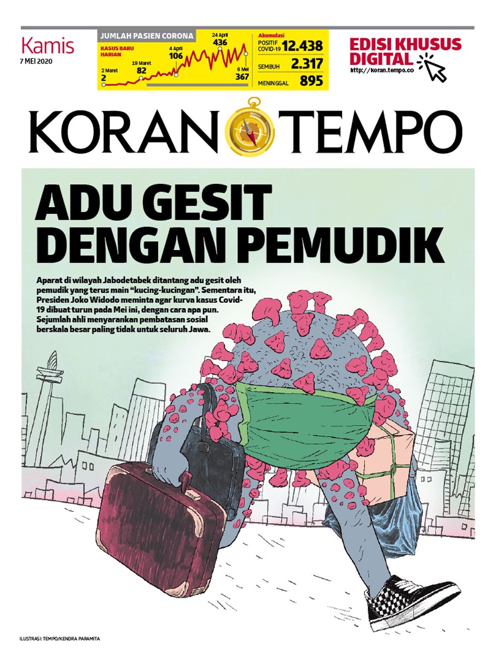 Cover Koran Tempo - Edisi 2020-05-07