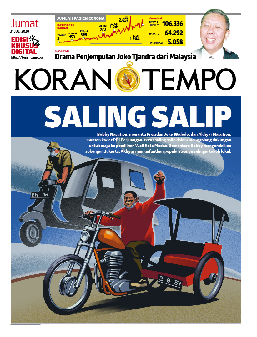 Cover Koran Tempo - Edisi 2020-07-31