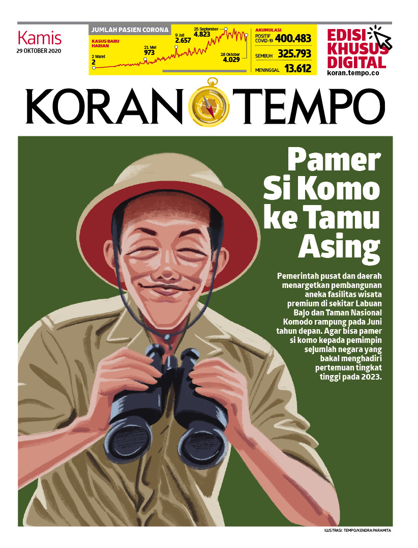 Cover Koran Tempo - Edisi 2020-10-29