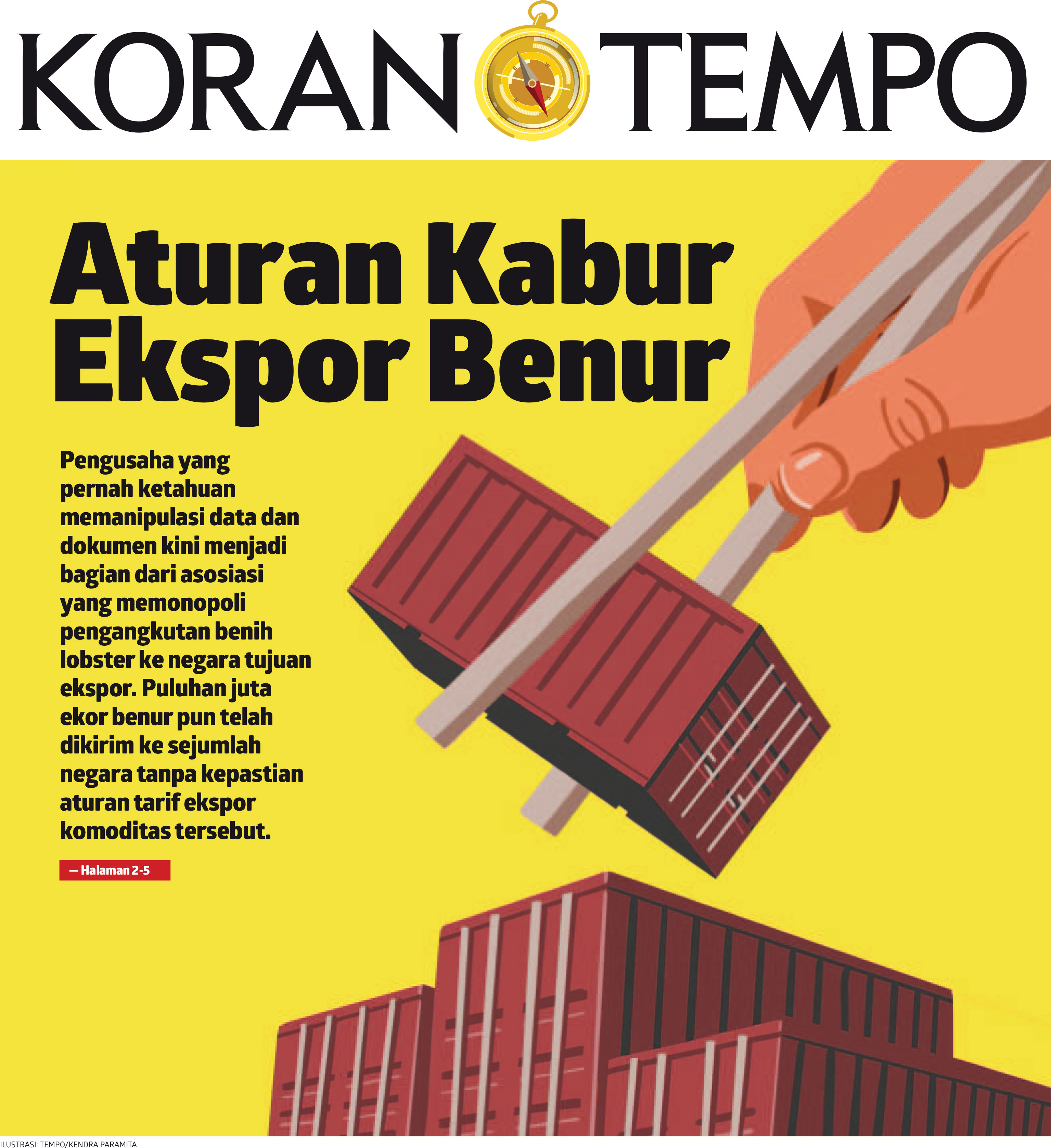 Cover Koran Tempo - Edisi 2020-11-24