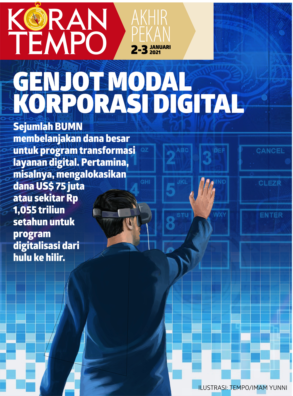Cover Koran Tempo - Edisi 2021-01-02