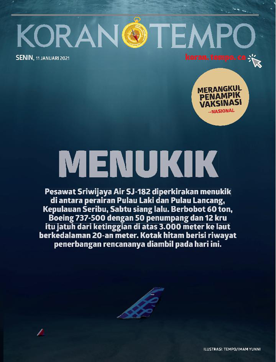 Cover Koran Tempo - Edisi 2021-01-11