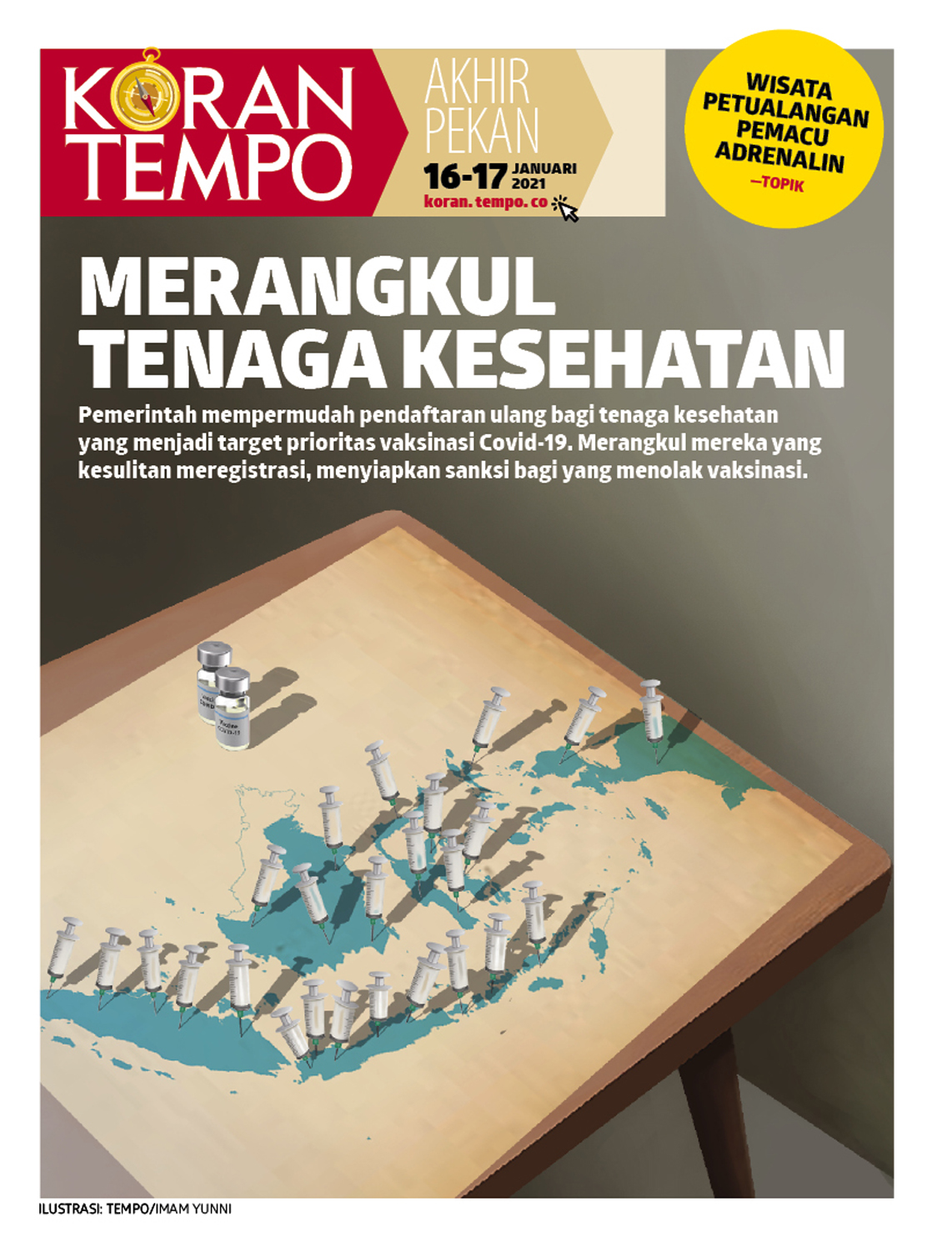 Cover Koran Tempo - Edisi 2021-01-16