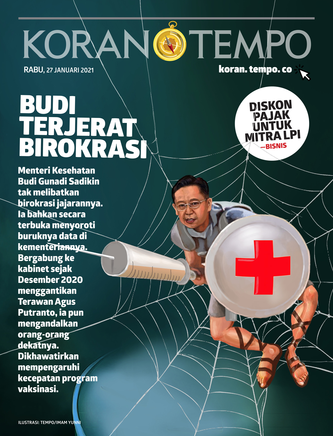 Cover Koran Tempo - Edisi 2021-01-27