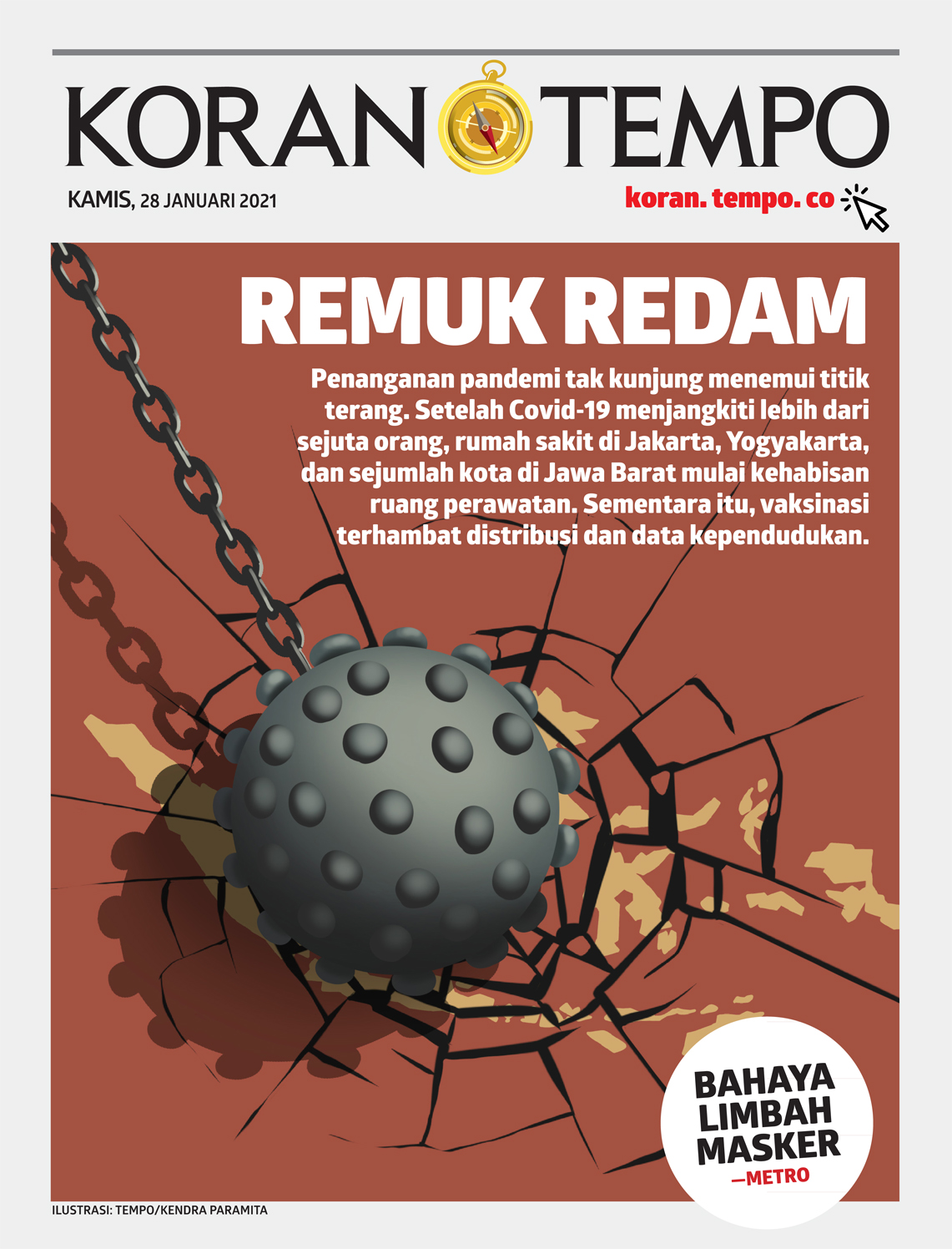 Cover Koran Tempo - Edisi 2021-01-28