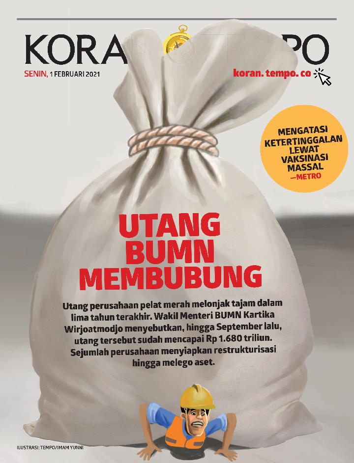 Cover Koran Tempo - Edisi 2021-02-01