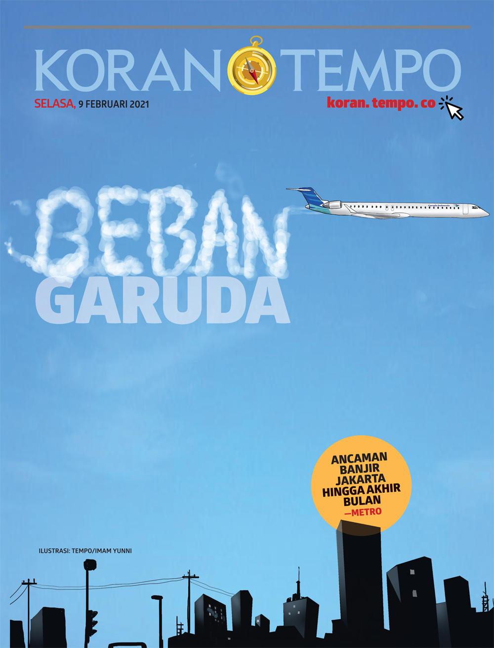 Cover Koran Tempo - Edisi 2021-02-09