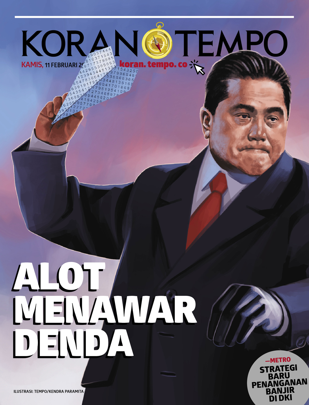 Cover Koran Tempo - Edisi 2021-02-11