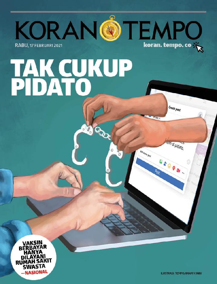 Cover Koran Tempo - Edisi 2021-02-17