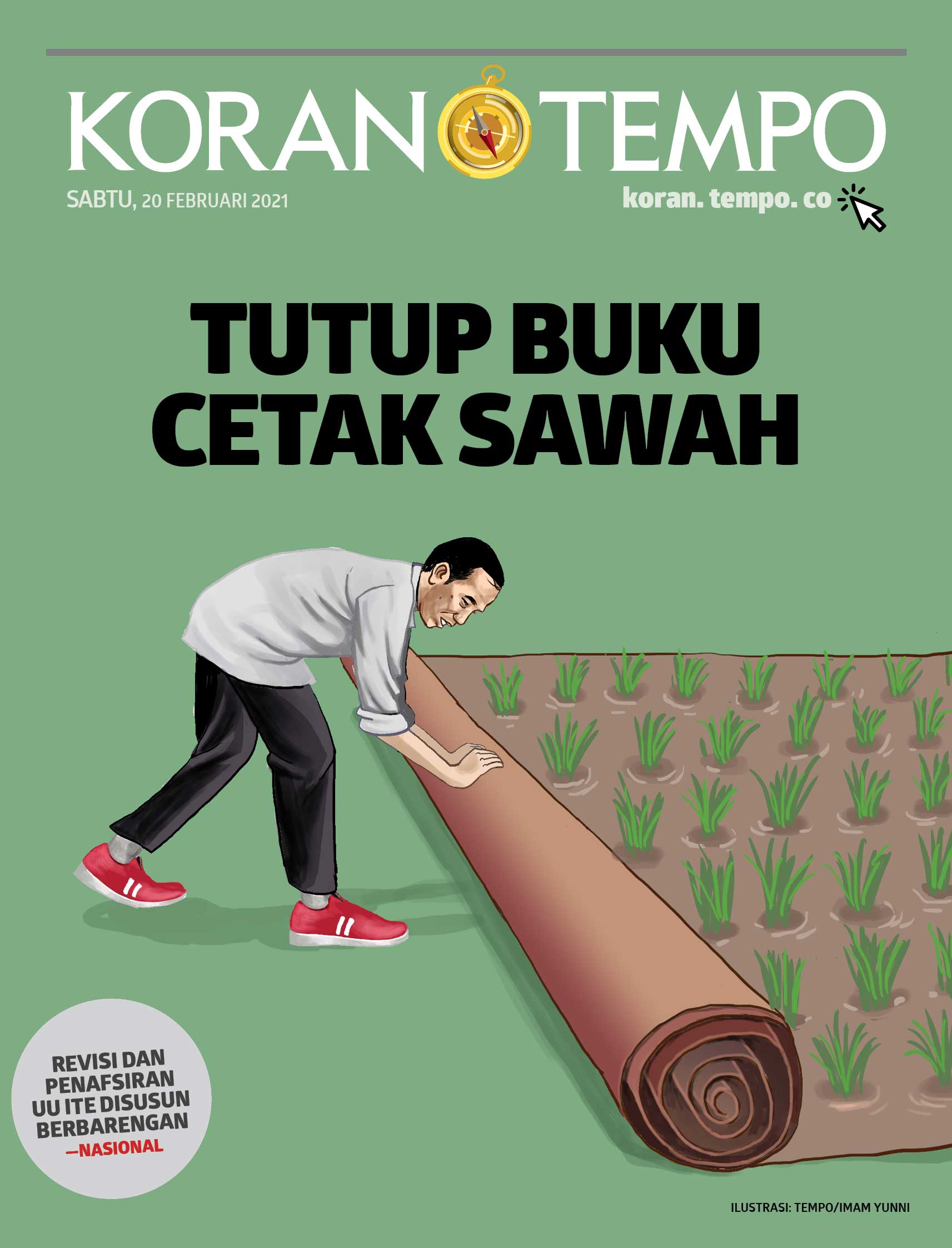 Cover Koran Tempo - Edisi 2021-02-20