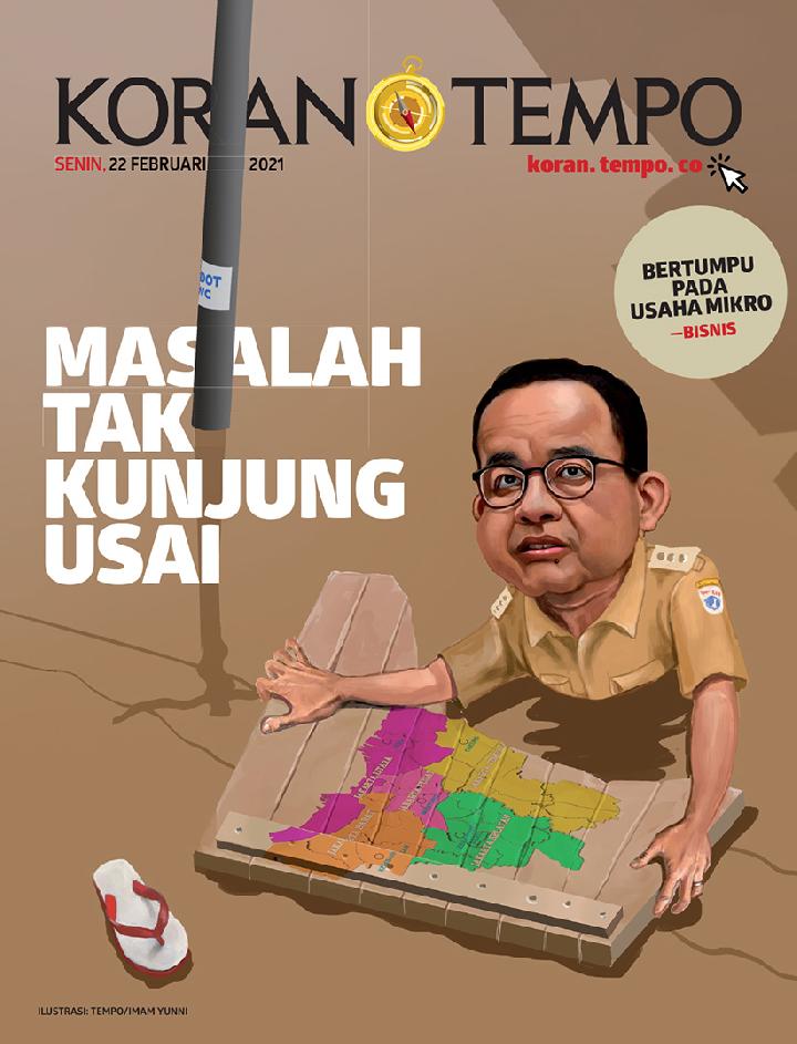 Cover Koran Tempo - Edisi 2021-02-22