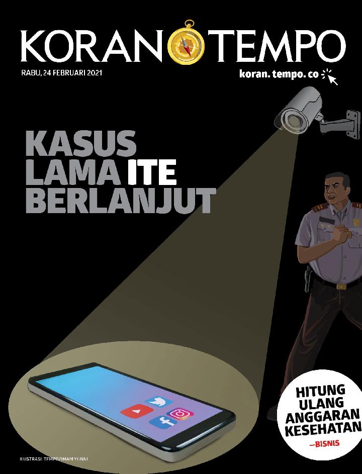 Cover Koran Tempo - Edisi 2021-02-24