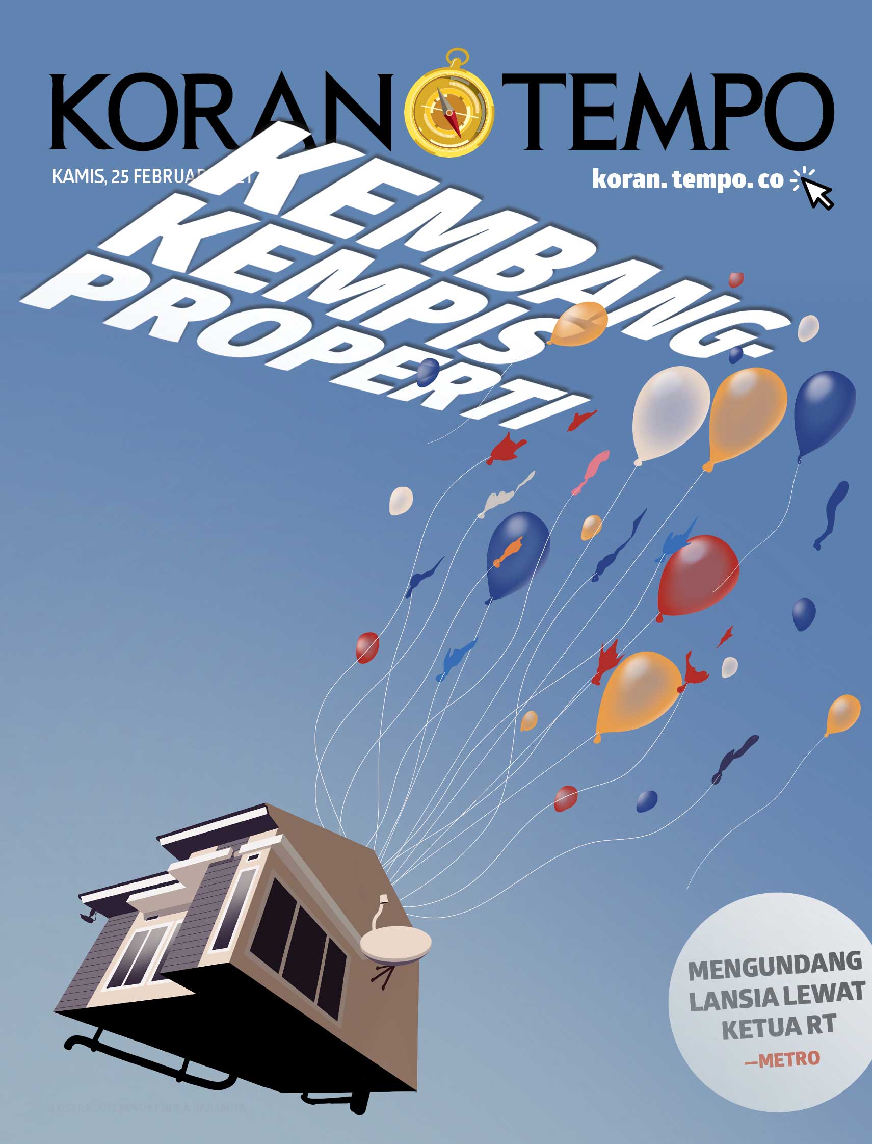 Cover Koran Tempo - Edisi 2021-02-25