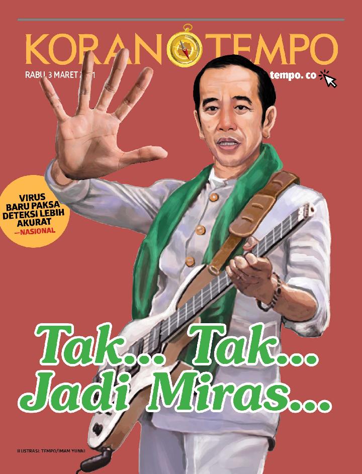 Cover Koran Tempo - Edisi 2021-03-03