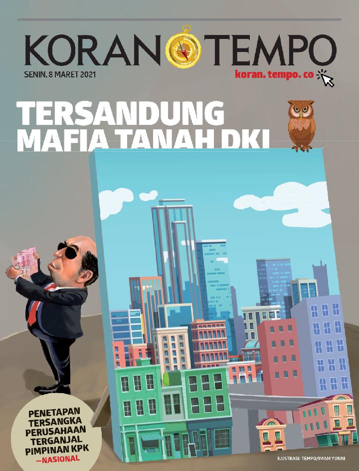 Cover Koran Tempo - Edisi 2021-03-08