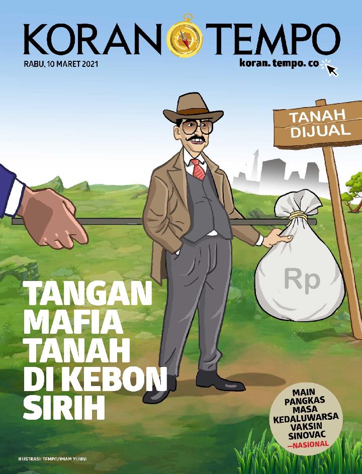 Cover Koran Tempo - Edisi 2021-03-10