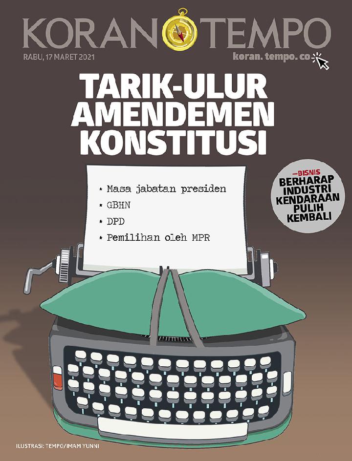 Cover Koran Tempo - Edisi 2021-03-17