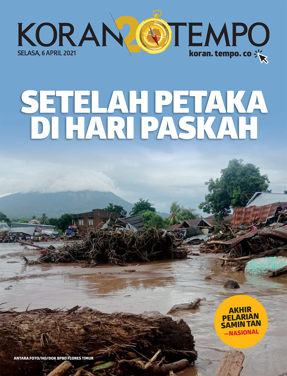 Cover Koran Tempo - Edisi 2021-04-06