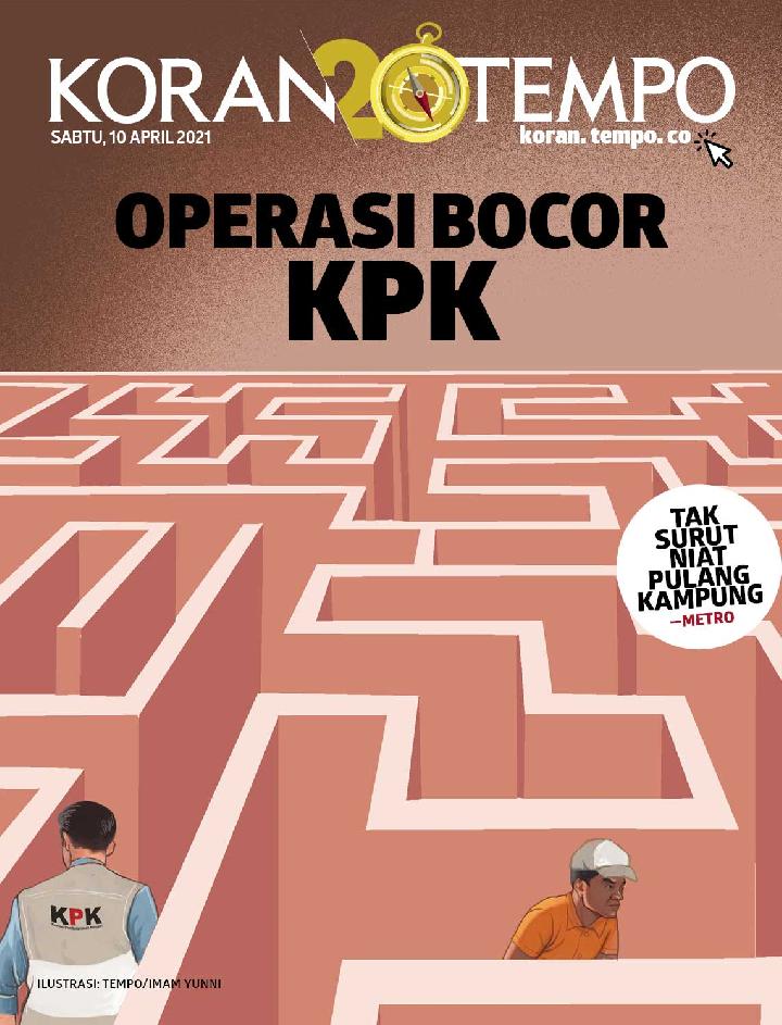 Cover Koran Tempo - Edisi 2021-04-10
