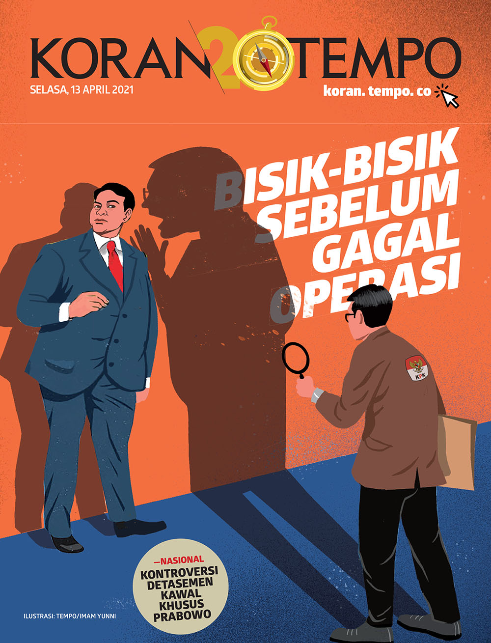 Cover Koran Tempo - Edisi 2021-04-13