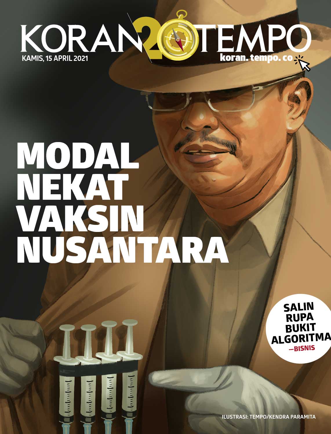 Cover Koran Tempo - Edisi 2021-04-15