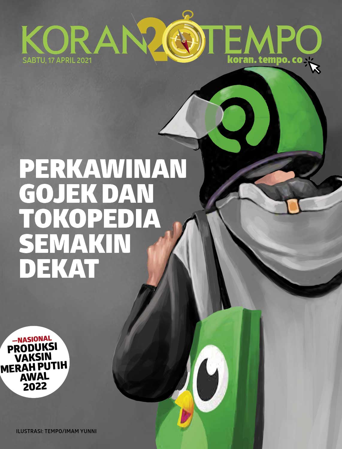 Cover Koran Tempo - Edisi 2021-04-17