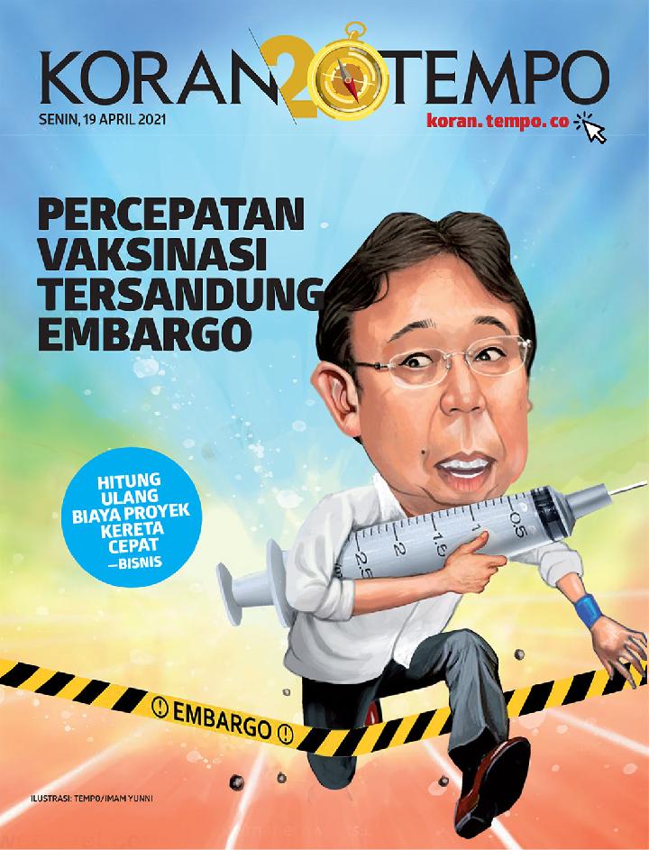 Cover Koran Tempo - Edisi 2021-04-19